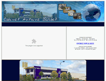 Tablet Screenshot of barbet-formation-batiment.eu
